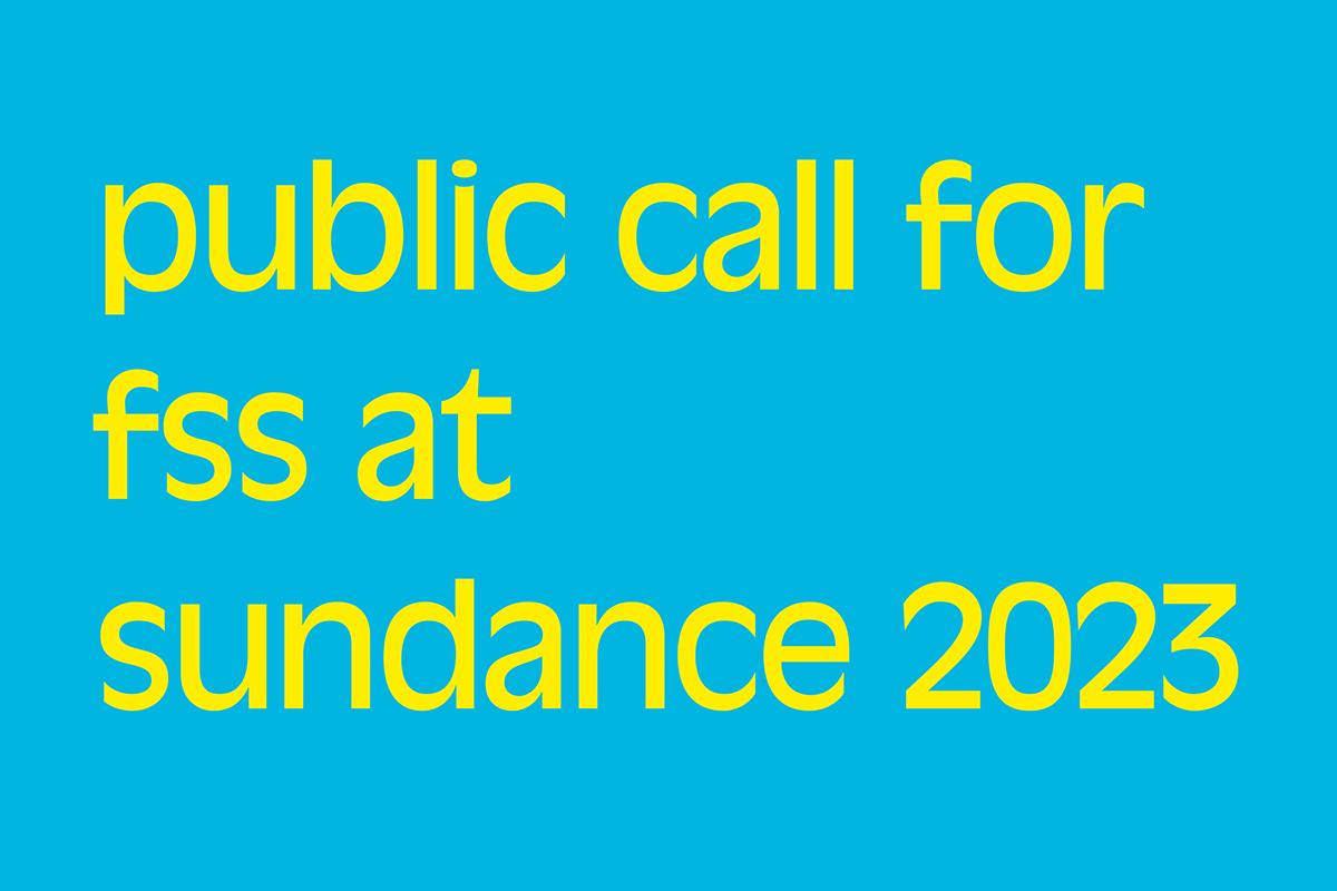 Press public call sundance 2023